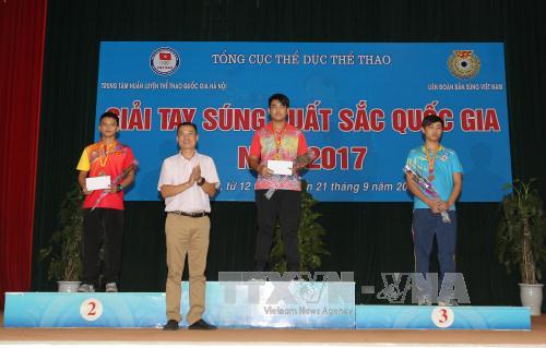 Đoàn Hà Nội giành 11 Huy chương Vàng tại Giải tay súng xuất sắc Quốc gia năm 2017 ảnh 1
